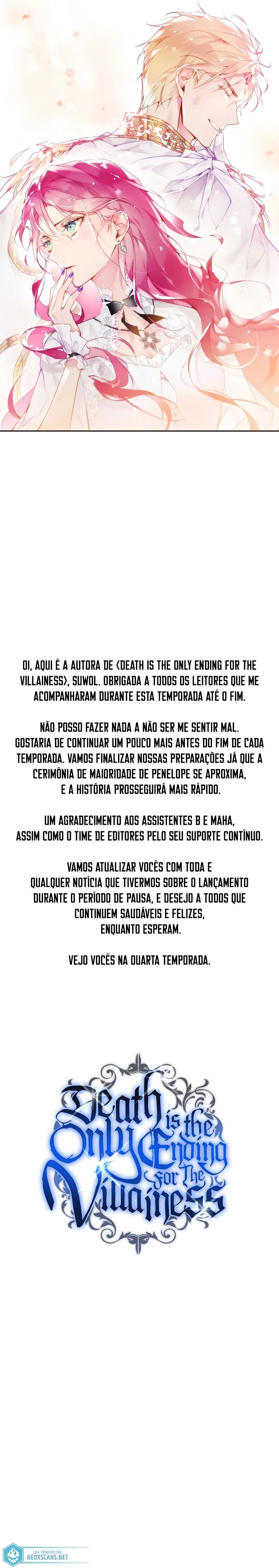 A Morte É O Único Final Para A Vilã Capítulo 0