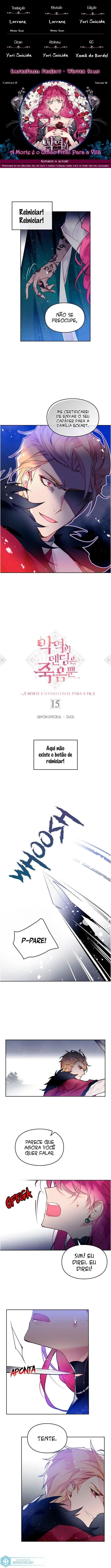 A Morte É O Único Final Para A Vilã Capítulo 0