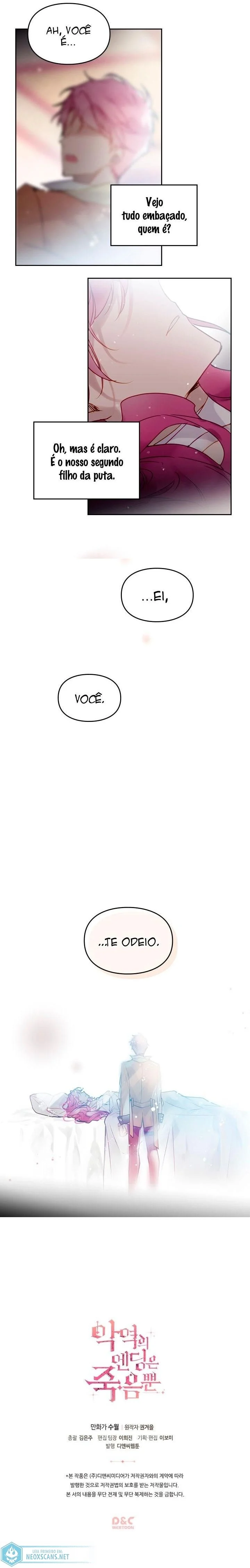 A Morte É O Único Final Para A Vilã Capítulo 0