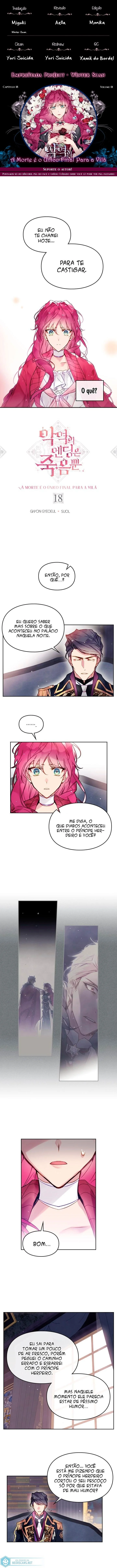A Morte É O Único Final Para A Vilã Capítulo 0