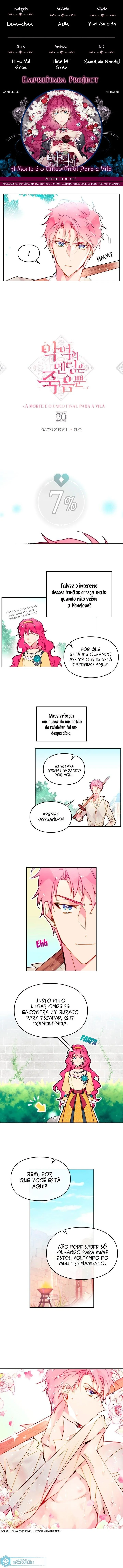A Morte É O Único Final Para A Vilã Capítulo 0