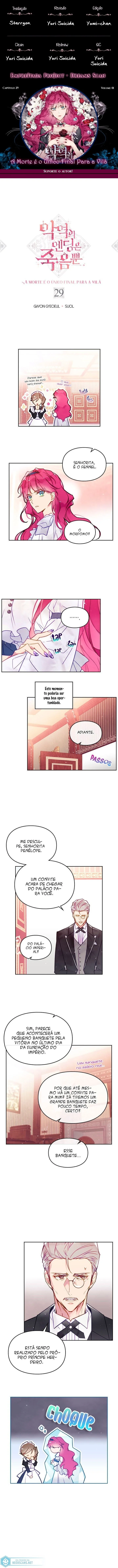 A Morte É O Único Final Para A Vilã Capítulo 0