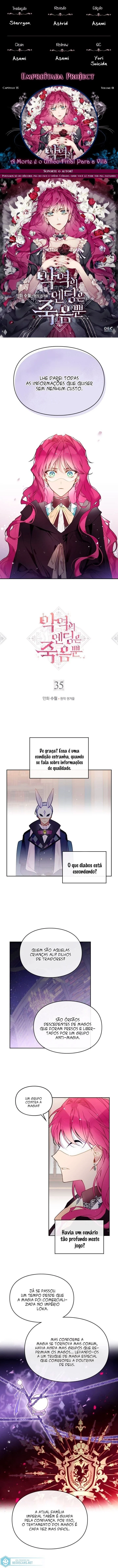 A Morte É O Único Final Para A Vilã Capítulo 0