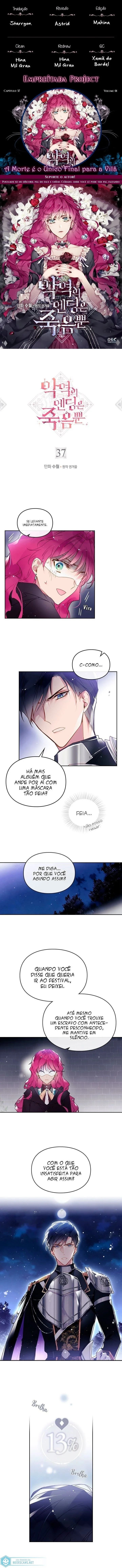 A Morte É O Único Final Para A Vilã Capítulo 0
