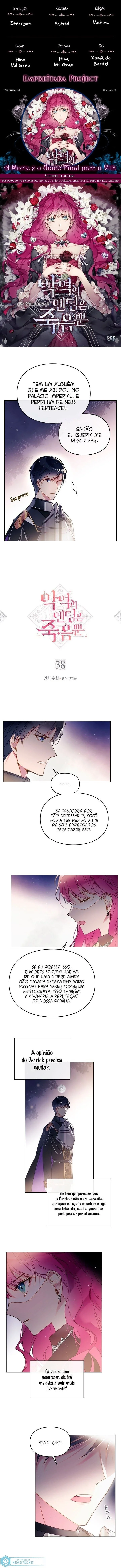 A Morte É O Único Final Para A Vilã Capítulo 0