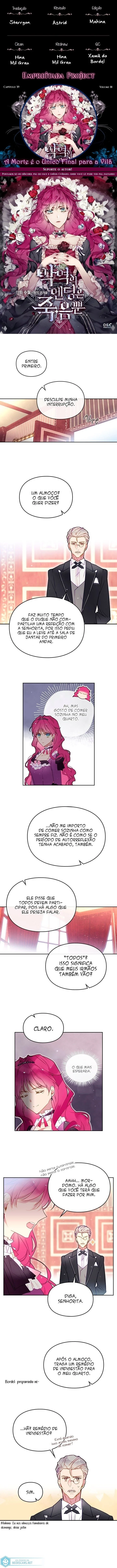 A Morte É O Único Final Para A Vilã Capítulo 0