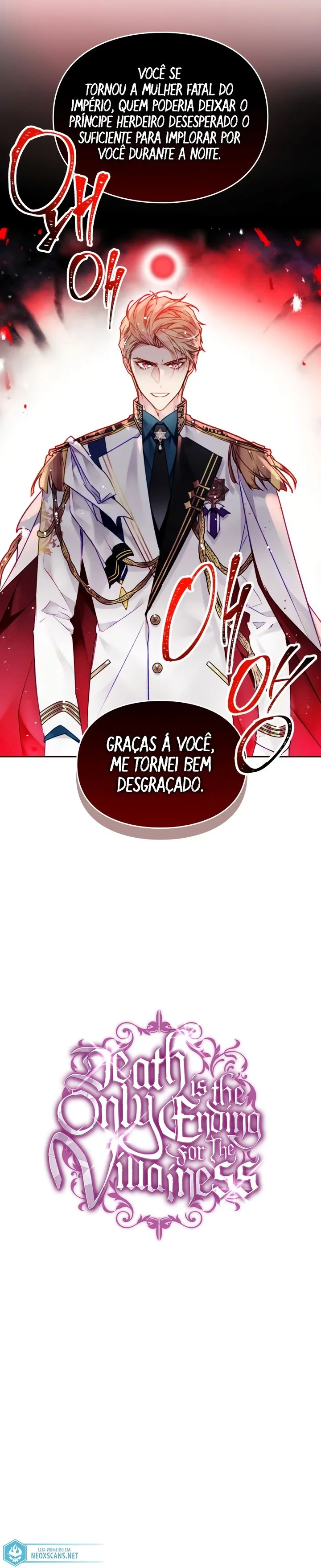 A Morte É O Único Final Para A Vilã Capítulo 0