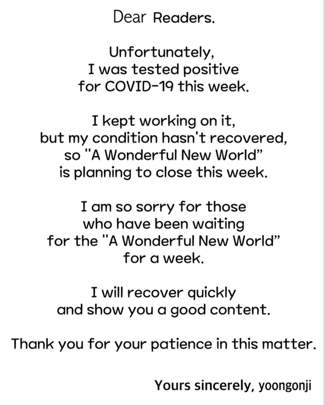 A Wonderful New World Chapter 262