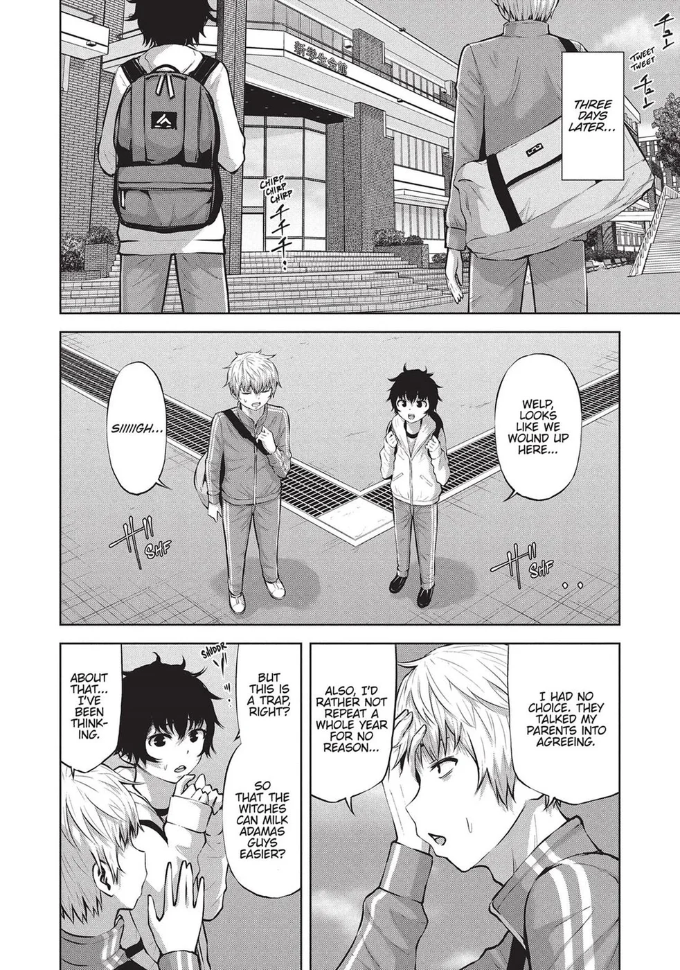 Adamasu no Majotachi Chapter 1