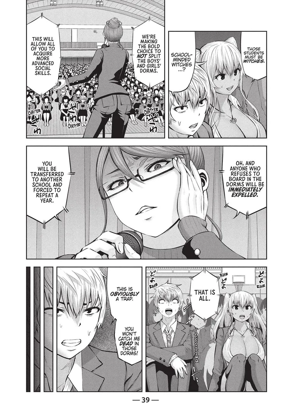 Adamasu no Majotachi Chapter 1