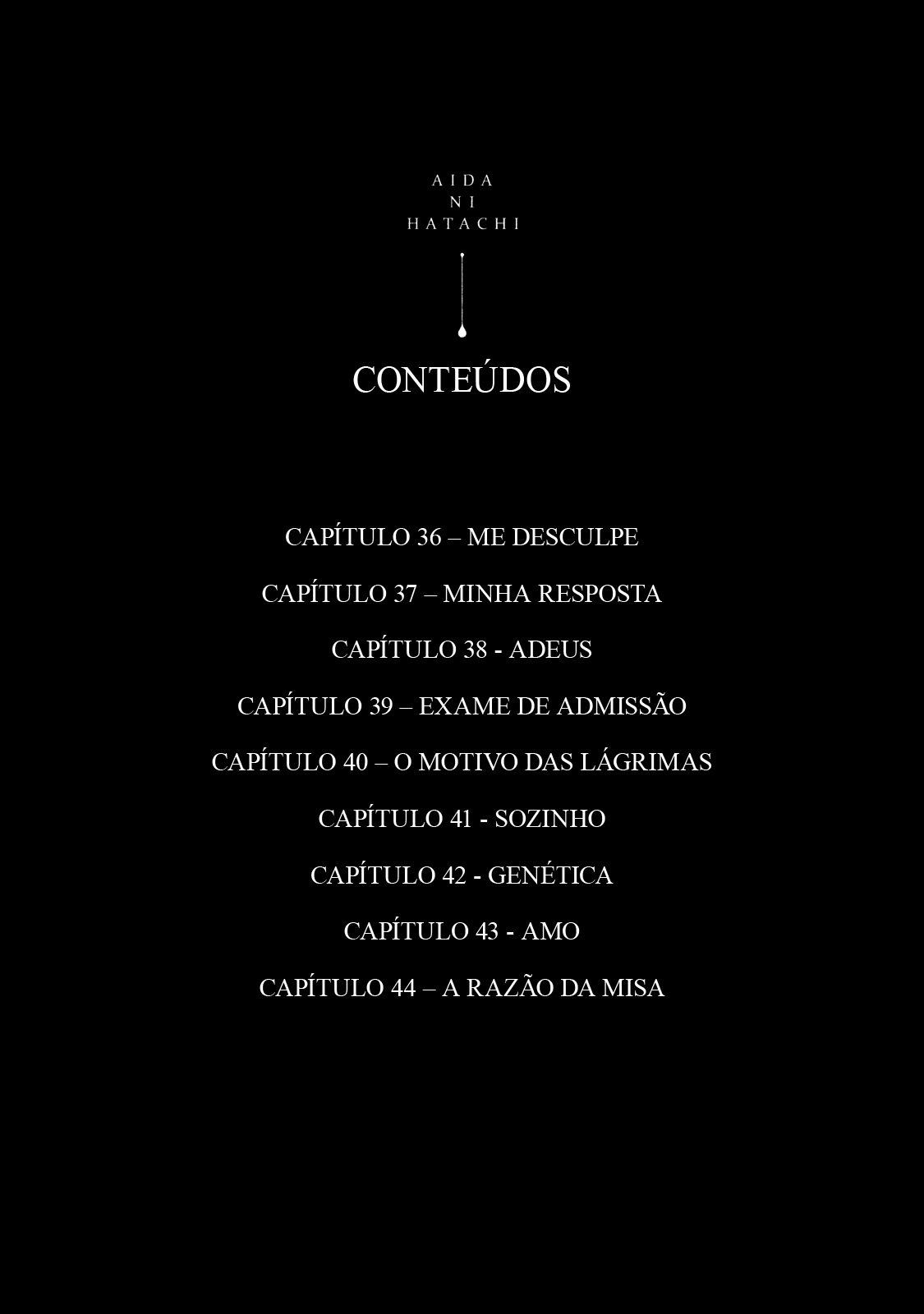 Aida ni Hatachi Capítulo 1