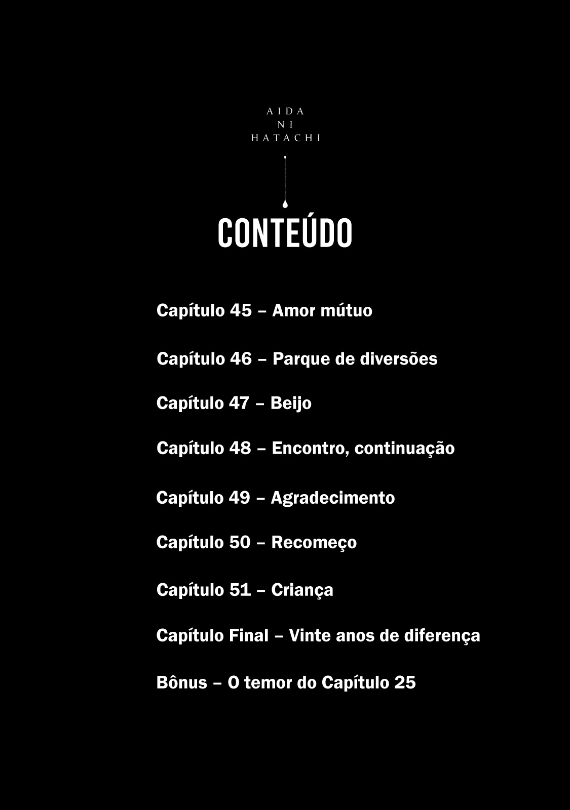 Aida ni Hatachi Capítulo 1