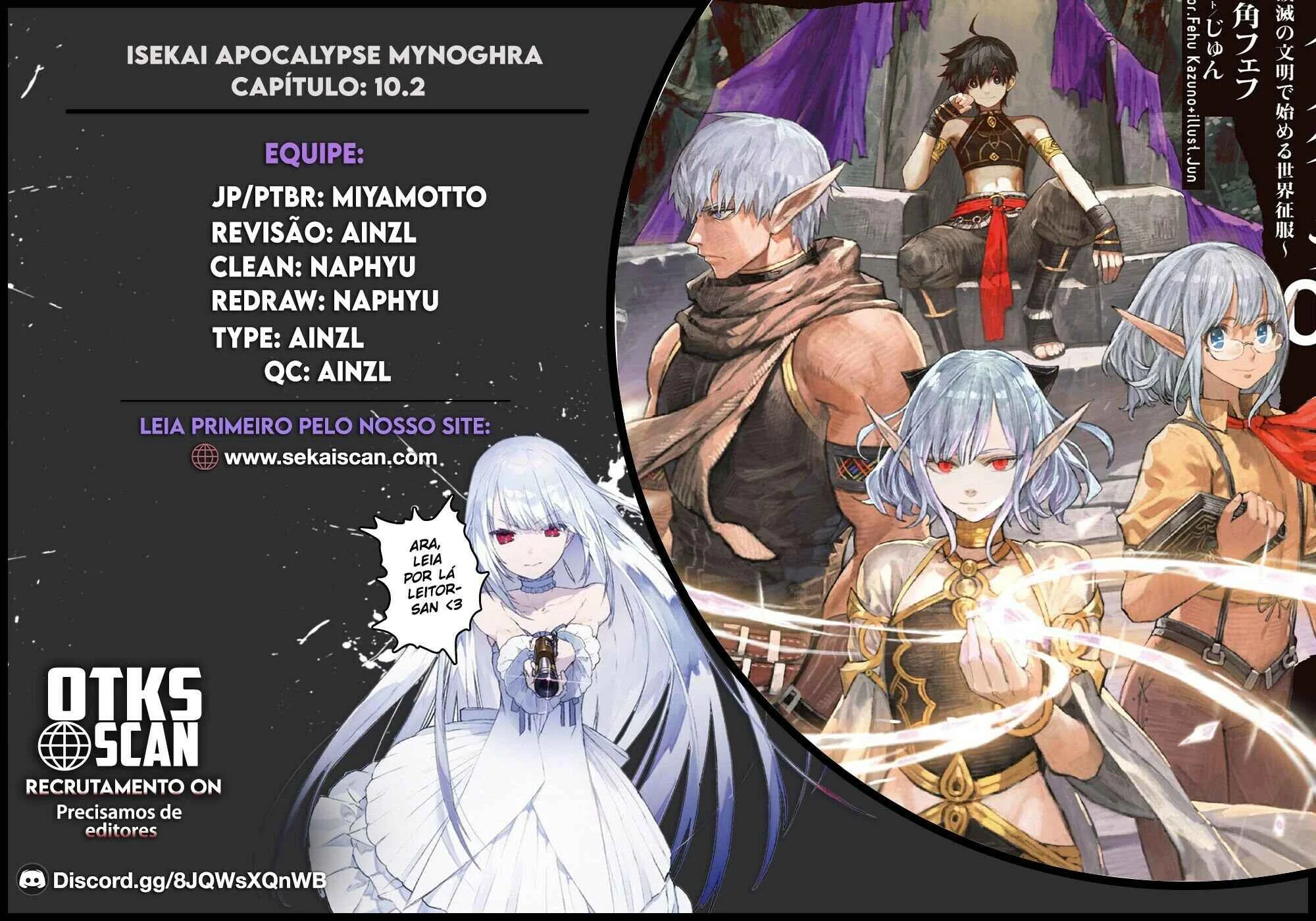 Apocalypse Bringer Mynoghra: World Conquest Starts with the Civilization of Ruin Capítulo 1 – Novo Jogo