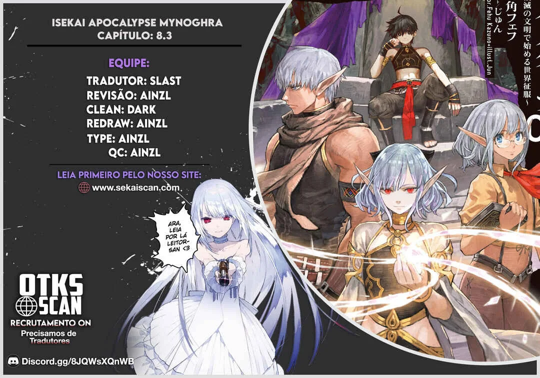 Apocalypse Bringer Mynoghra: World Conquest Starts with the Civilization of Ruin Capítulo 1 – Novo Jogo