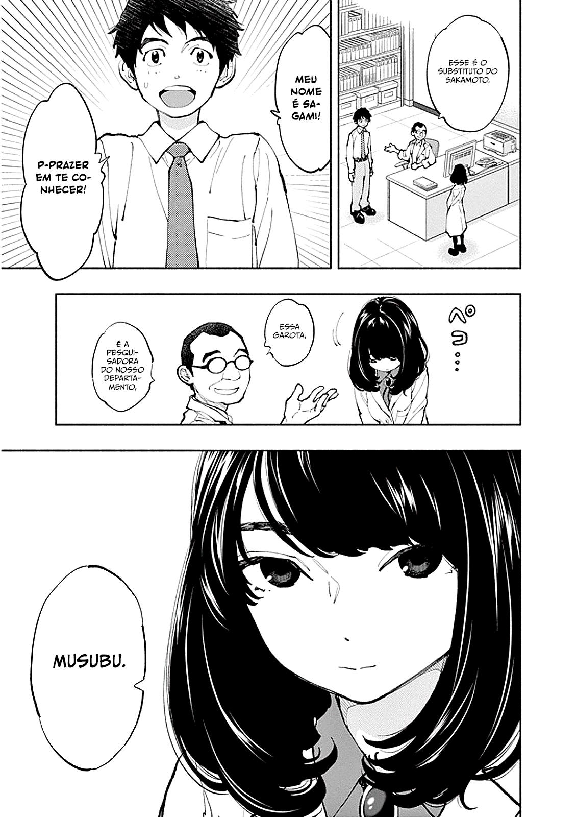 Asoko de Hataraku Musubu-san Capítulo 1