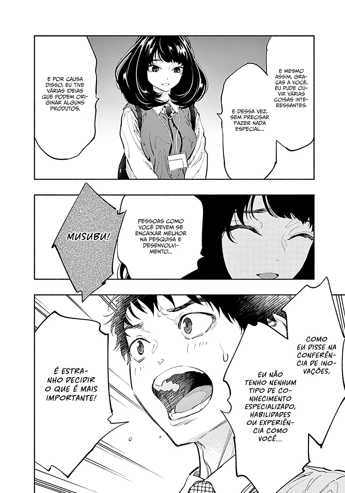Asoko de Hataraku Musubu-san Capítulo 1
