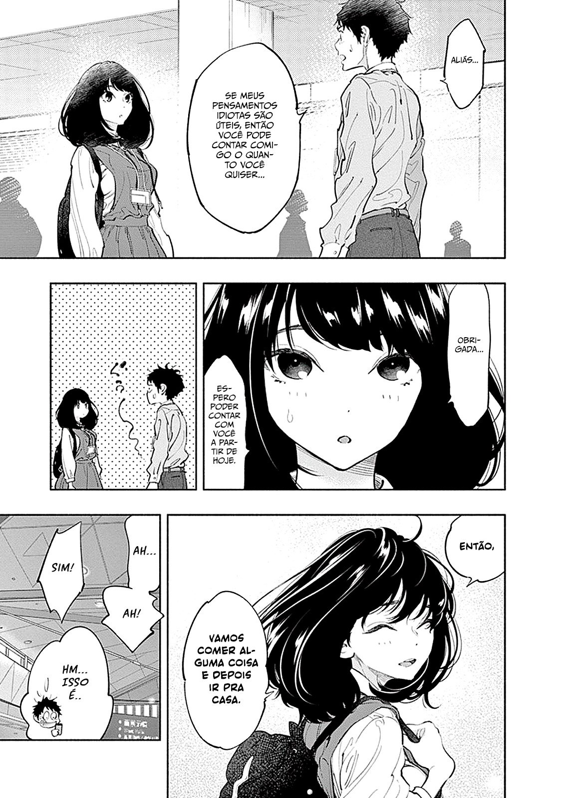 Asoko de Hataraku Musubu-san Capítulo 1
