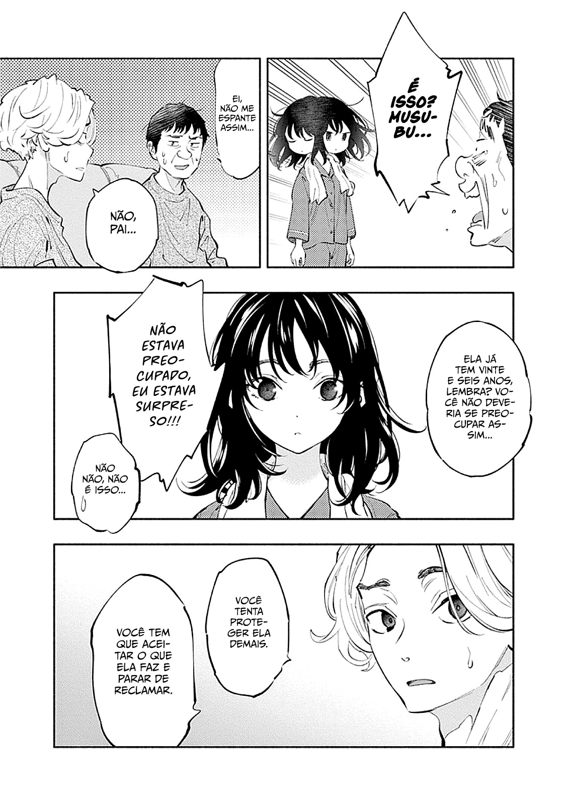 Asoko de Hataraku Musubu-san Capítulo 1