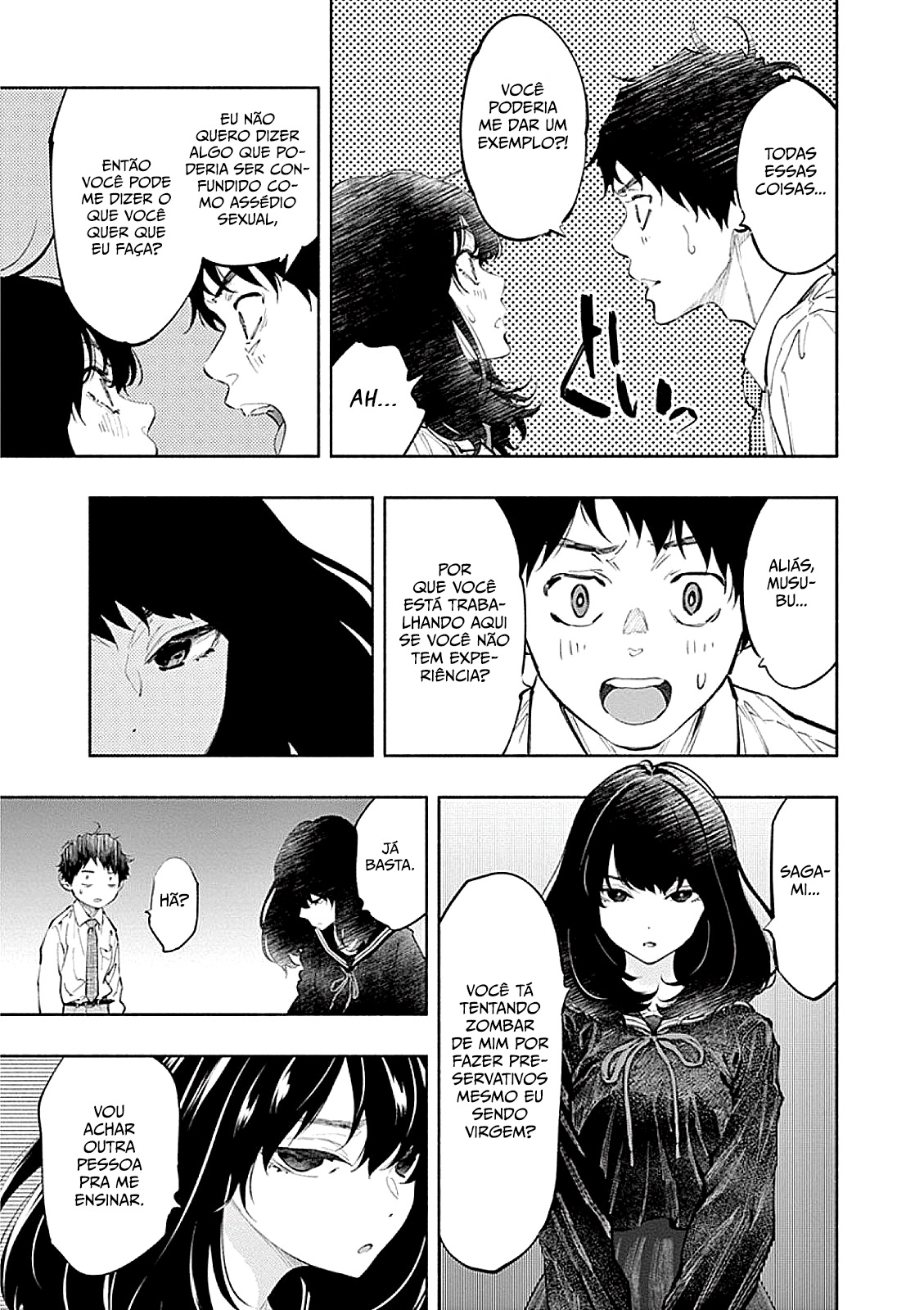 Asoko de Hataraku Musubu-san Capítulo 1