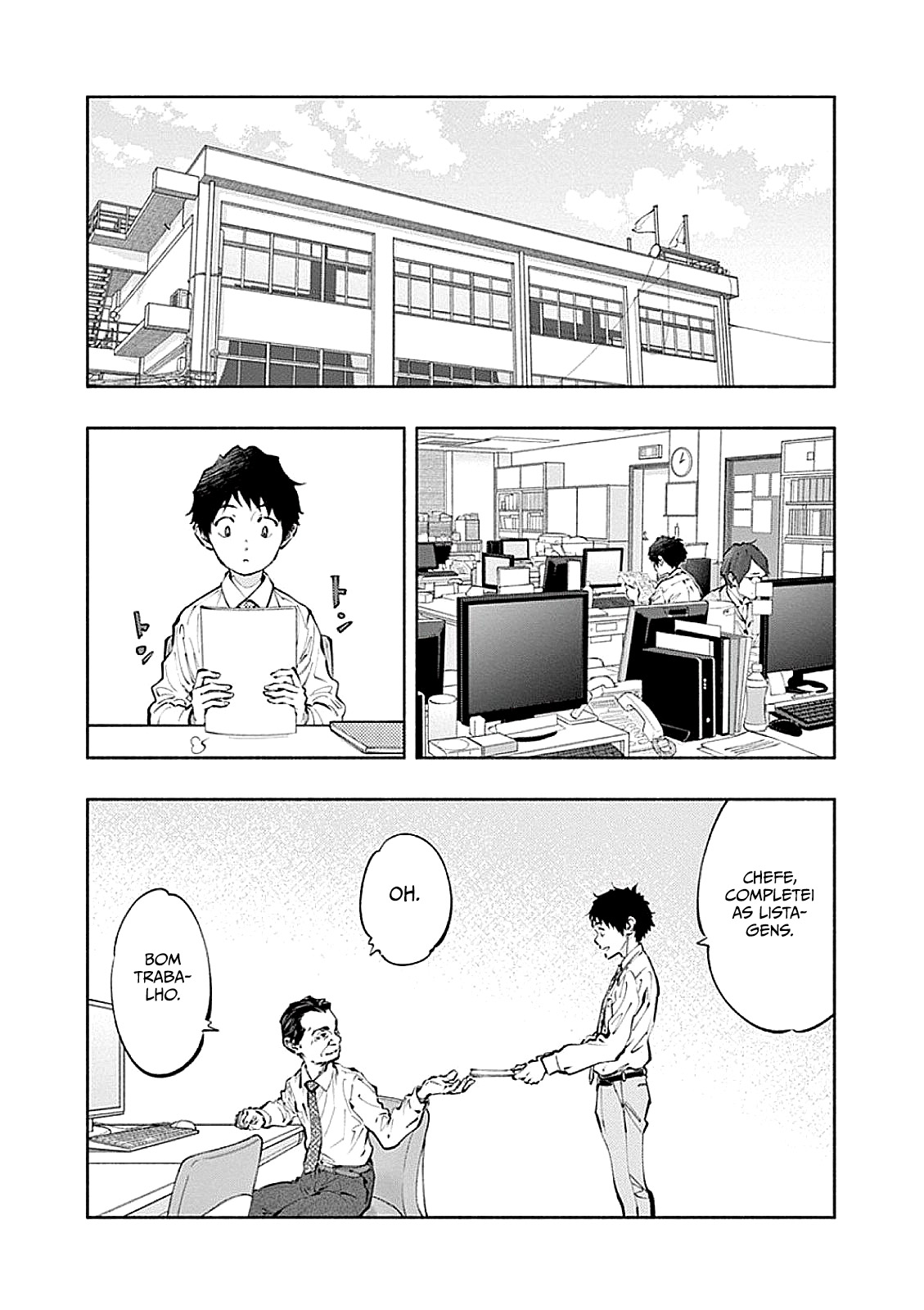 Asoko de Hataraku Musubu-san Capítulo 1