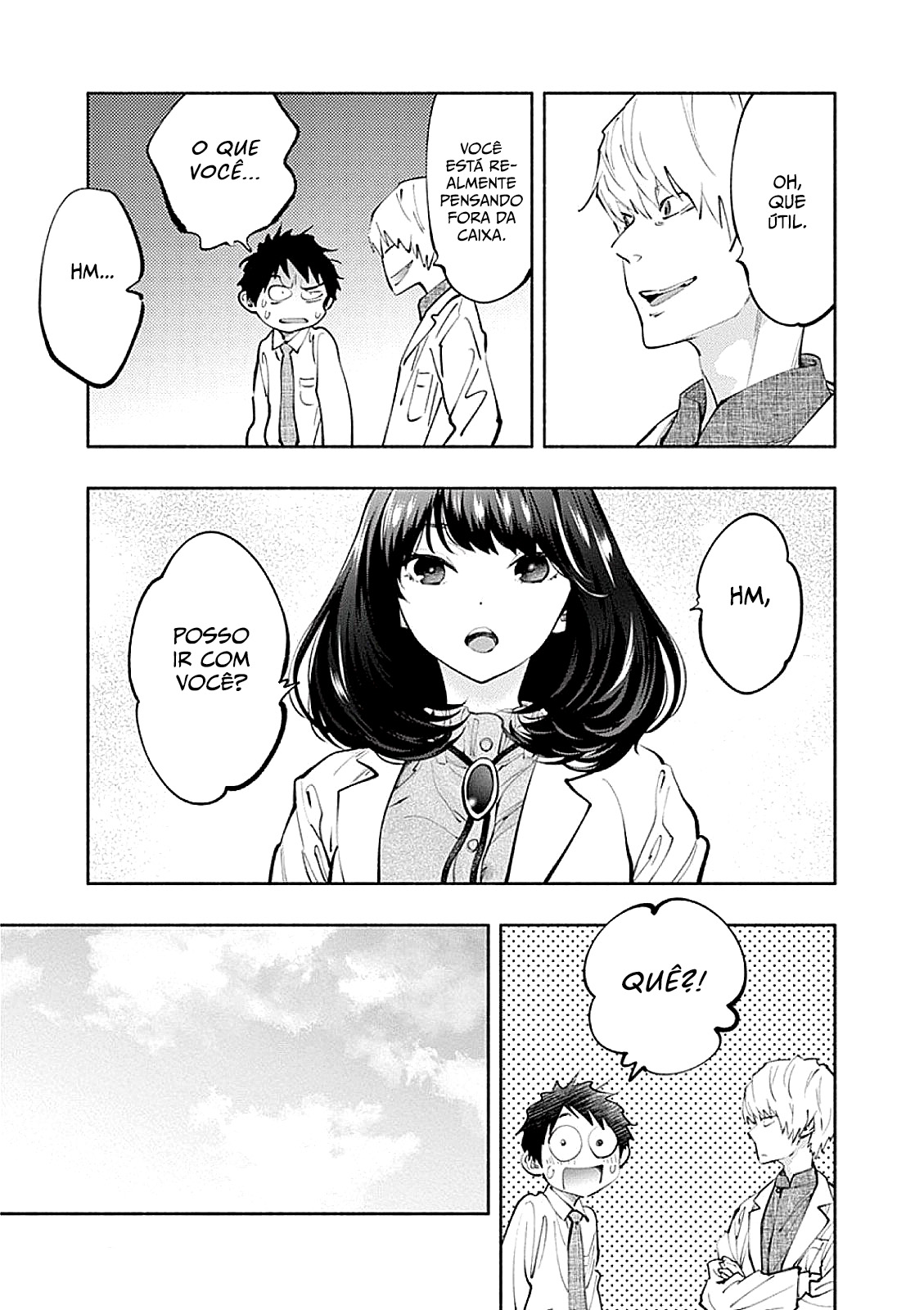 Asoko de Hataraku Musubu-san Capítulo 1