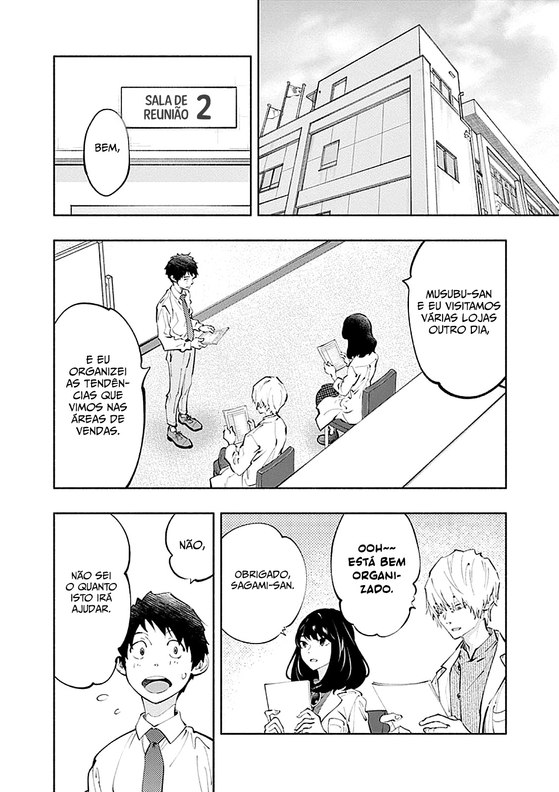 Asoko de Hataraku Musubu-san Capítulo 1