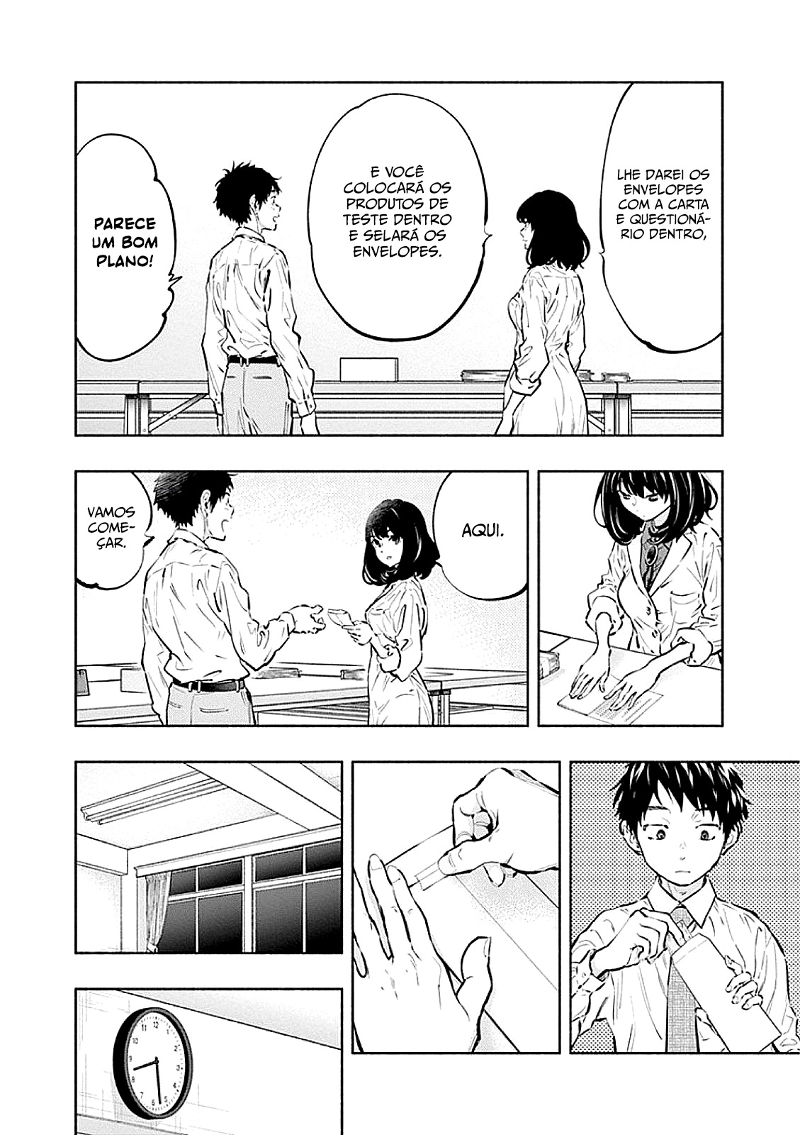 Asoko de Hataraku Musubu-san Capítulo 1
