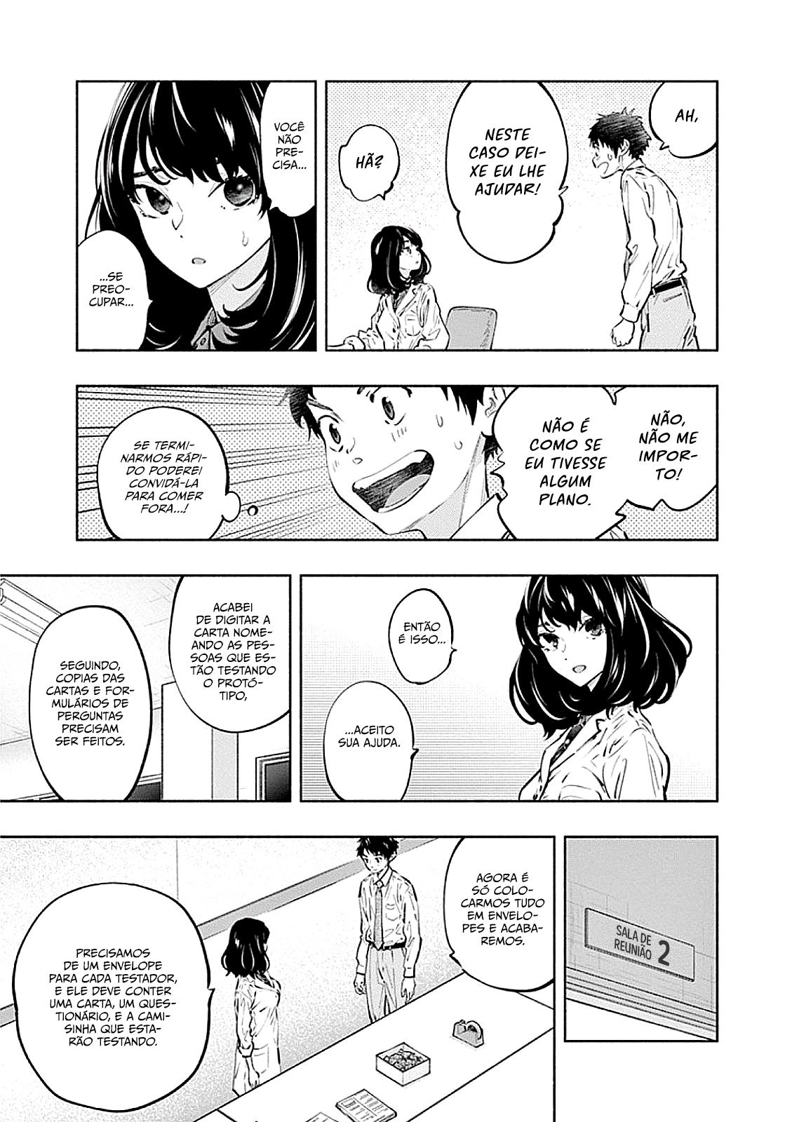 Asoko de Hataraku Musubu-san Capítulo 1