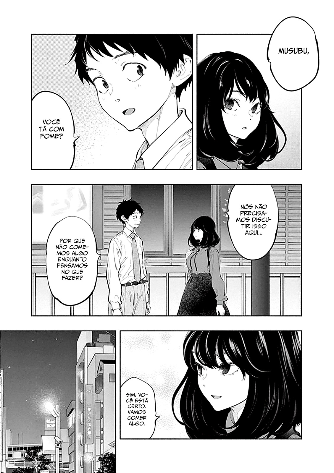 Asoko de Hataraku Musubu-san Capítulo 1