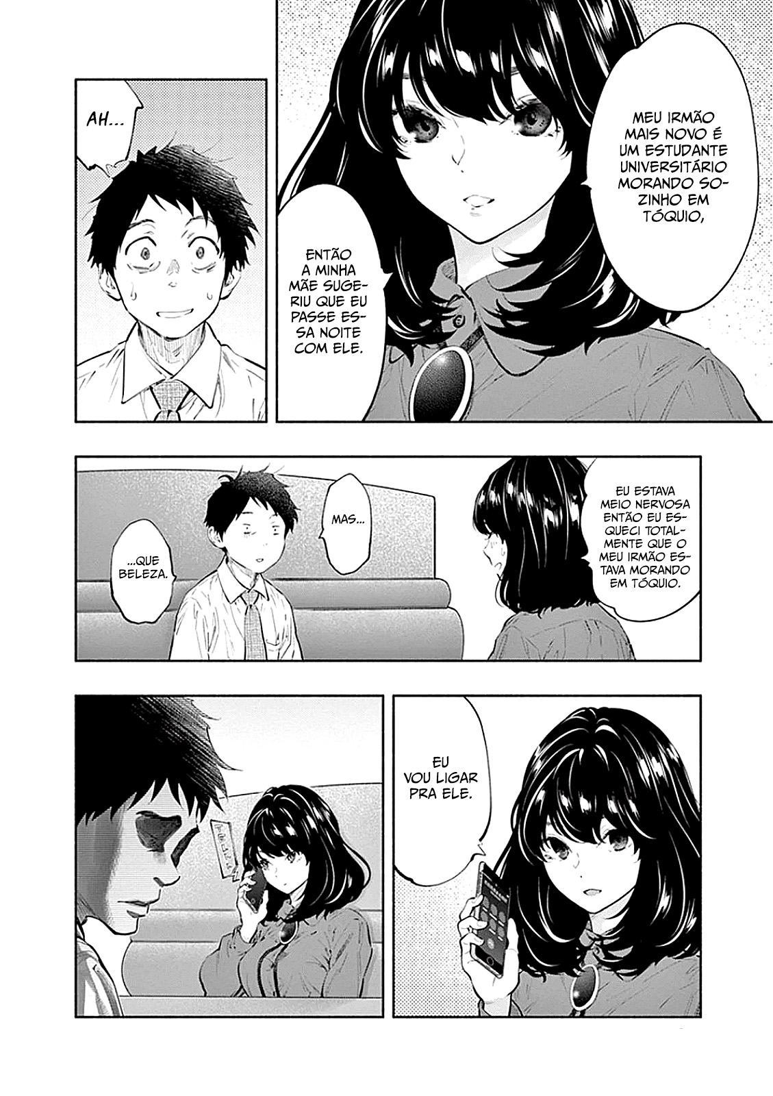 Asoko de Hataraku Musubu-san Capítulo 1