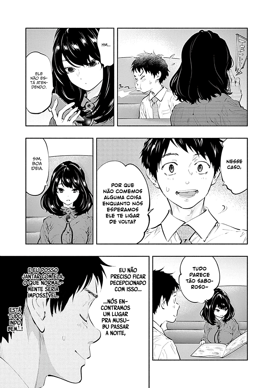Asoko de Hataraku Musubu-san Capítulo 1