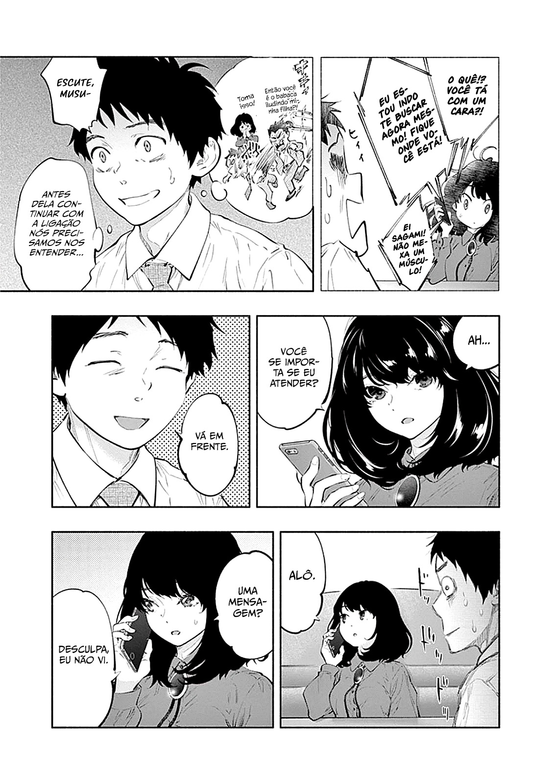 Asoko de Hataraku Musubu-san Capítulo 1