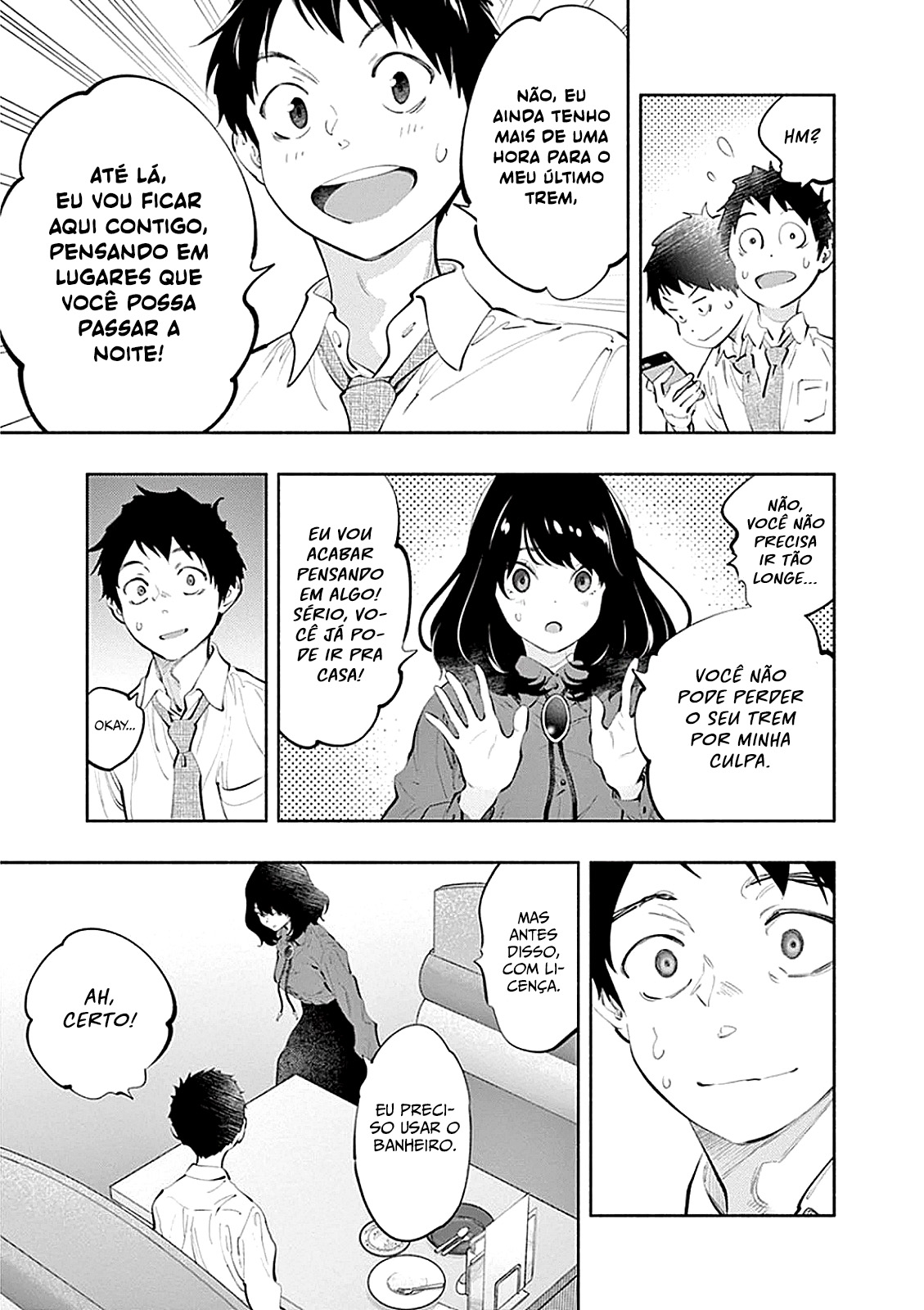 Asoko de Hataraku Musubu-san Capítulo 1