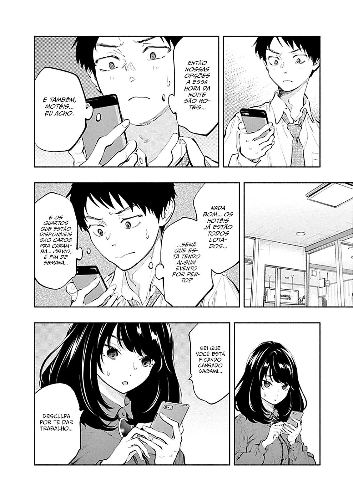 Asoko de Hataraku Musubu-san Capítulo 1