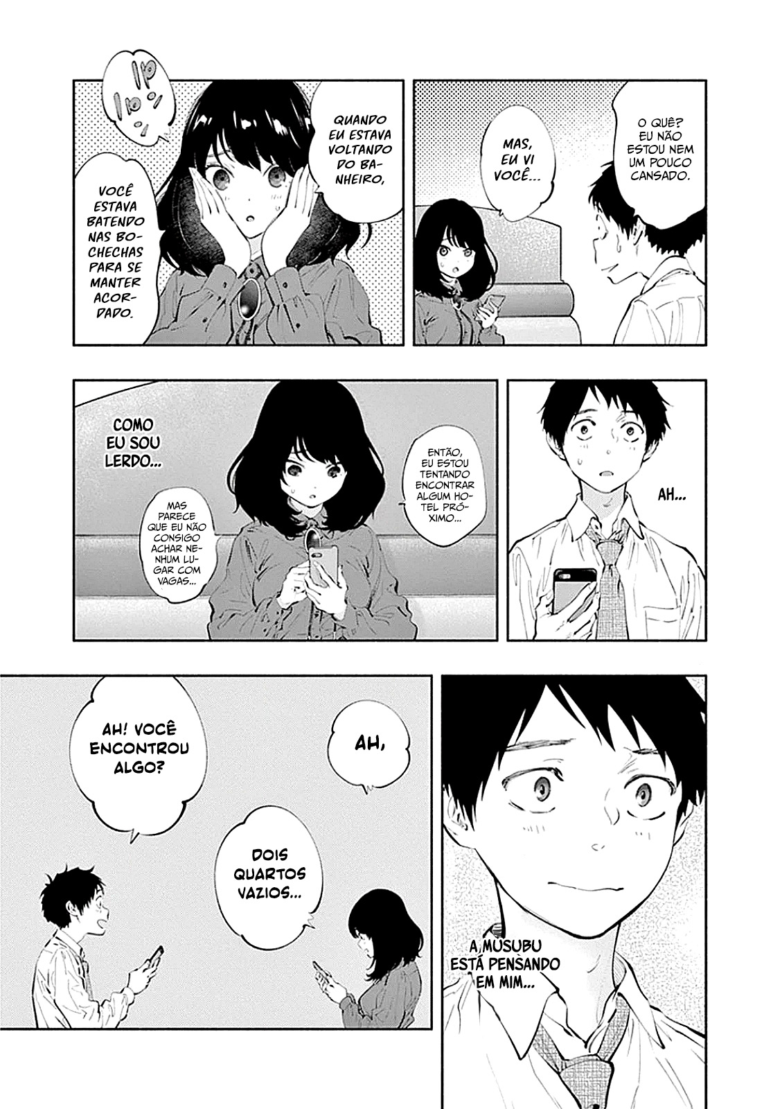 Asoko de Hataraku Musubu-san Capítulo 1