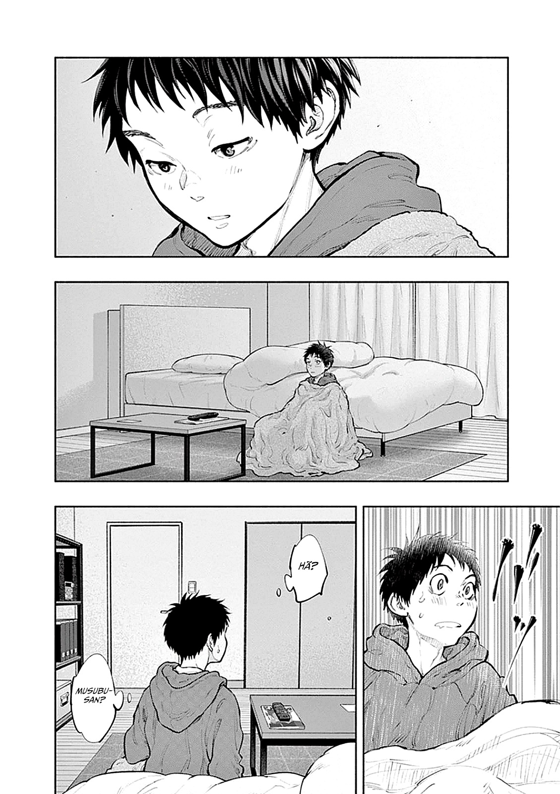 Asoko de Hataraku Musubu-san Capítulo 1