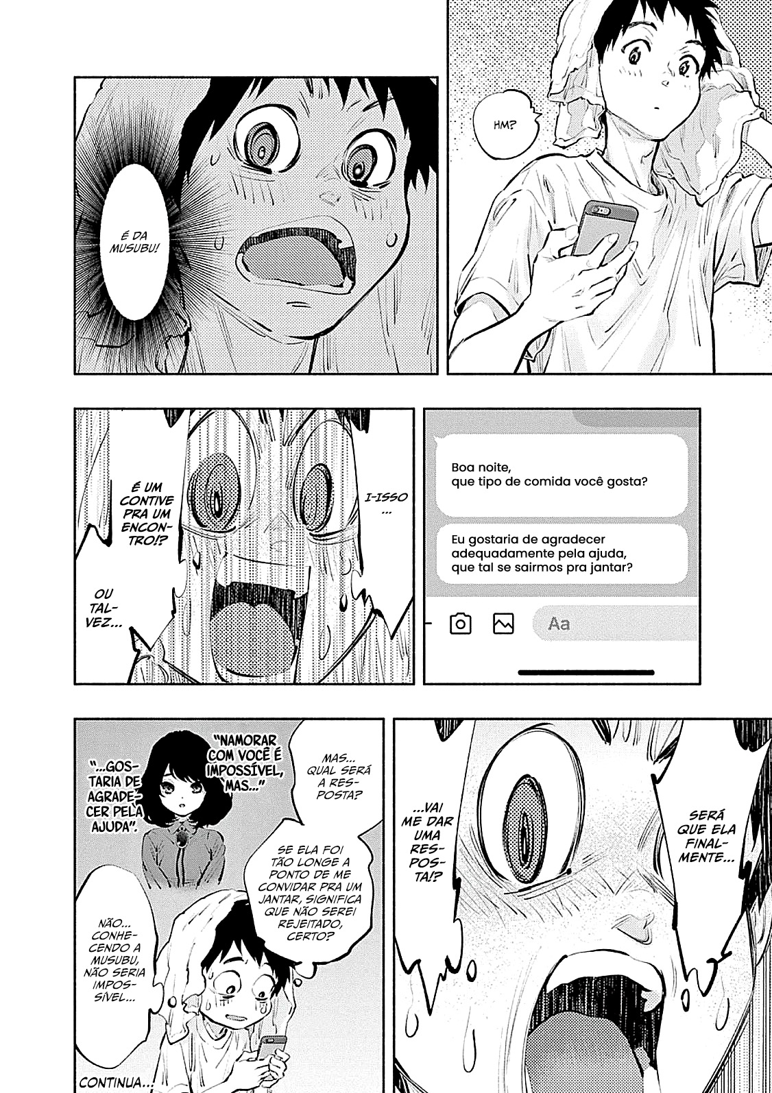 Asoko de Hataraku Musubu-san Capítulo 1