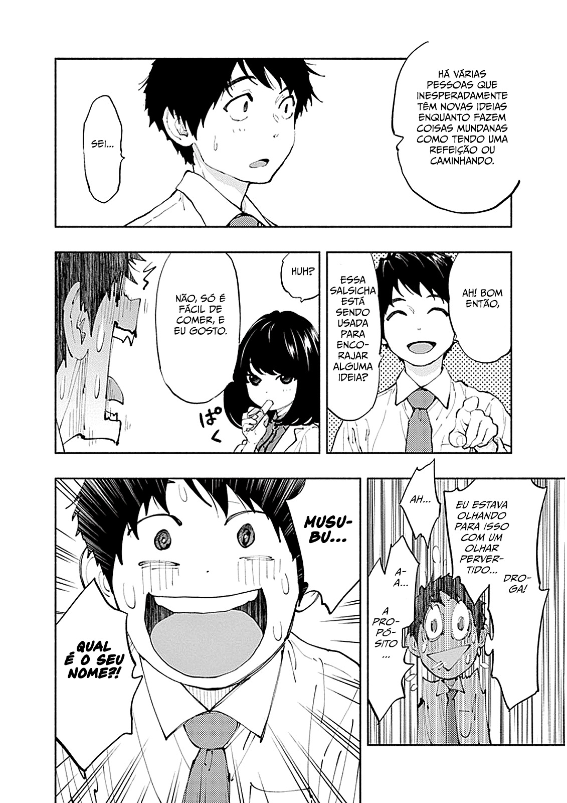 Asoko de Hataraku Musubu-san Capítulo 1