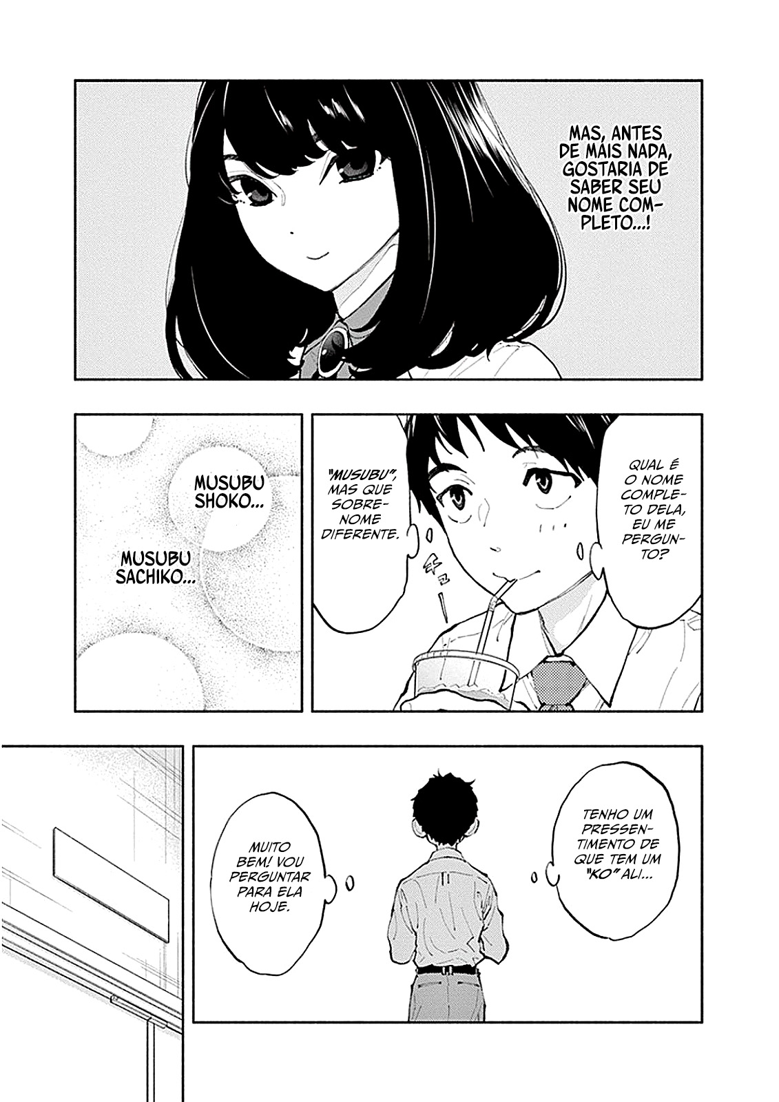 Asoko de Hataraku Musubu-san Capítulo 1