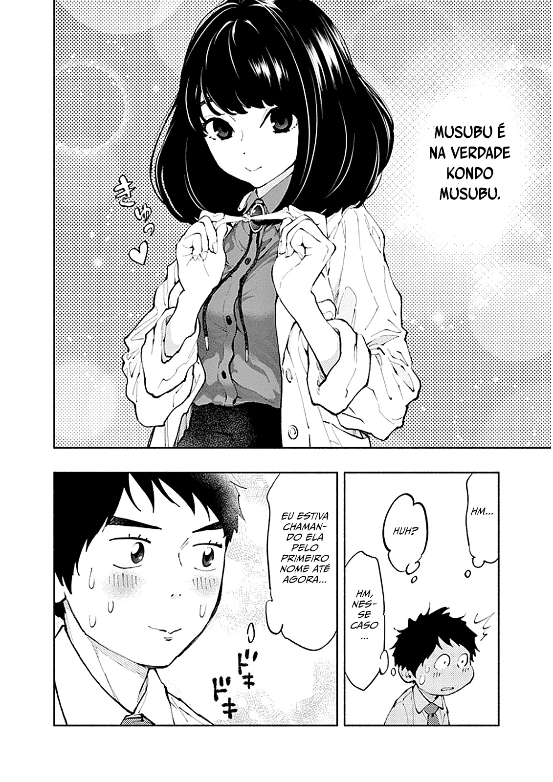 Asoko de Hataraku Musubu-san Capítulo 1