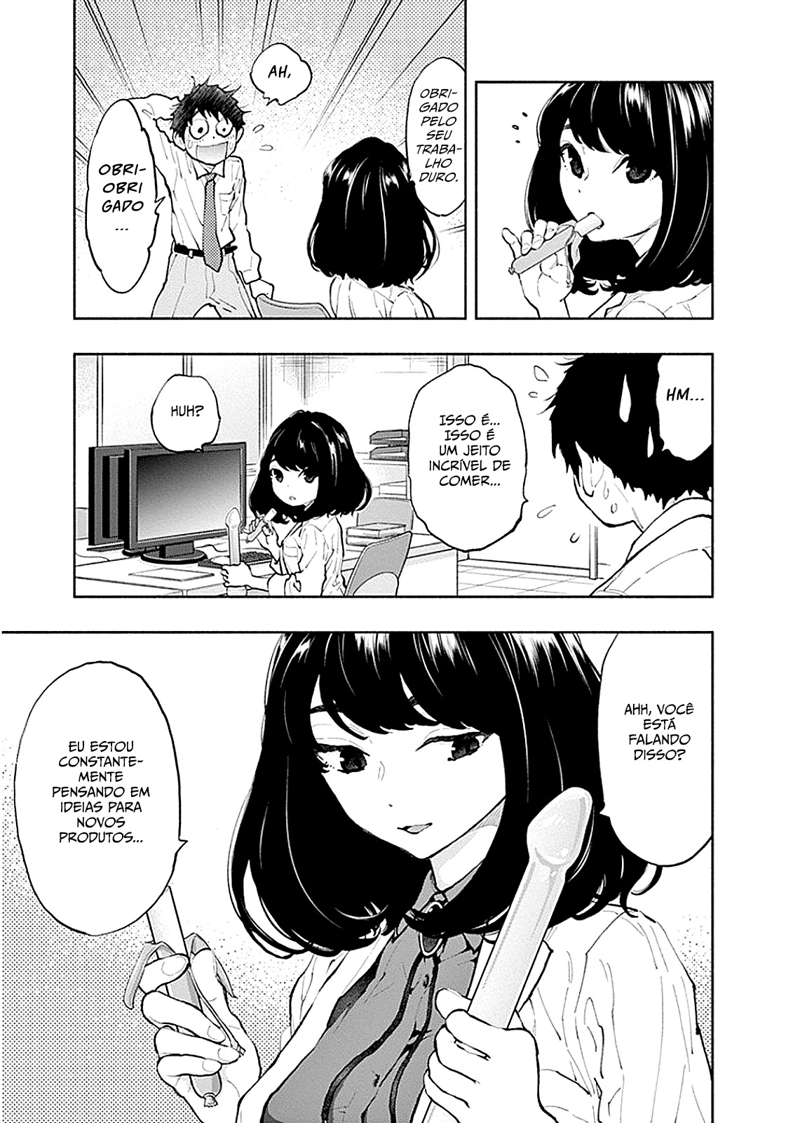 Asoko de Hataraku Musubu-san Capítulo 1