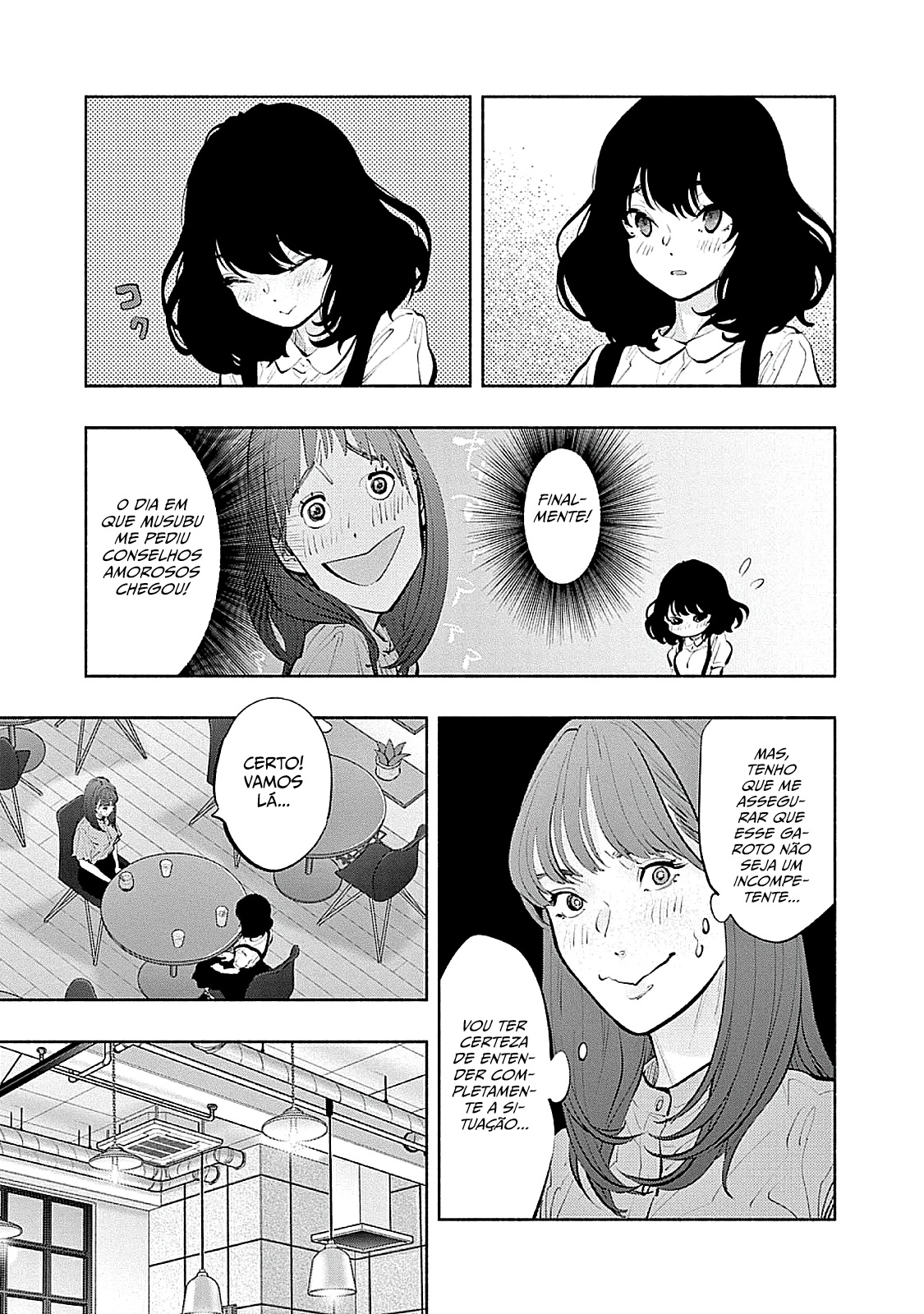 Asoko de Hataraku Musubu-san Capítulo 1