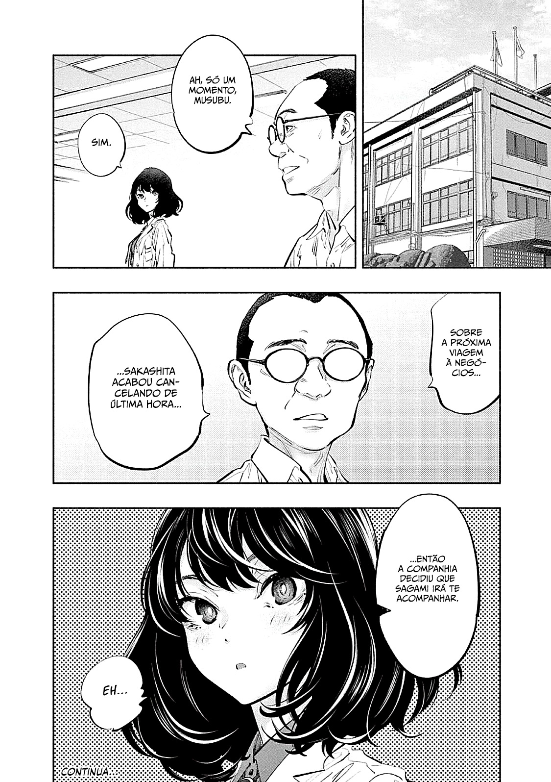 Asoko de Hataraku Musubu-san Capítulo 1