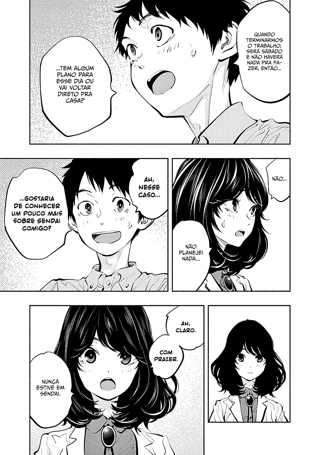 Asoko de Hataraku Musubu-san Capítulo 1