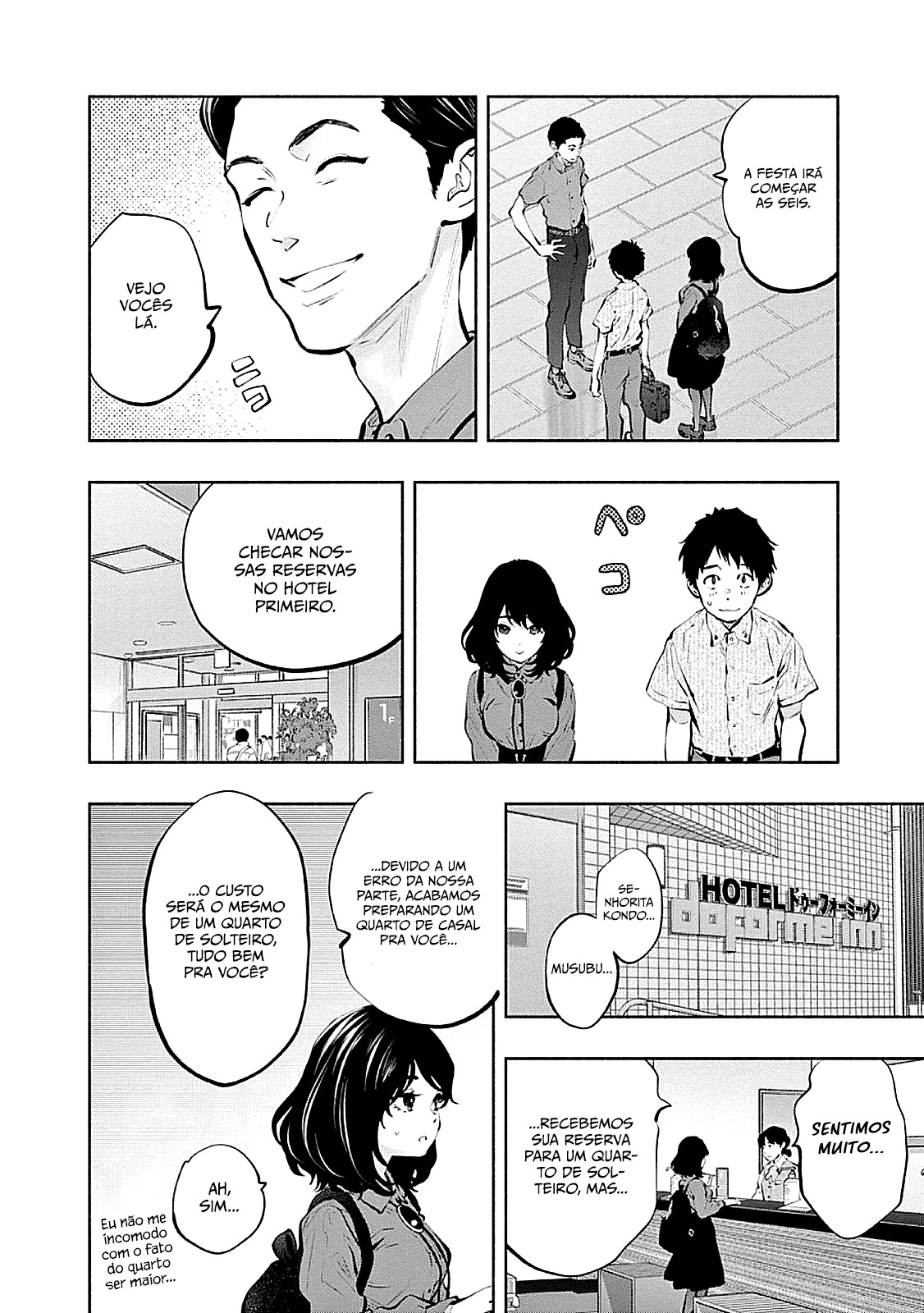 Asoko de Hataraku Musubu-san Capítulo 1