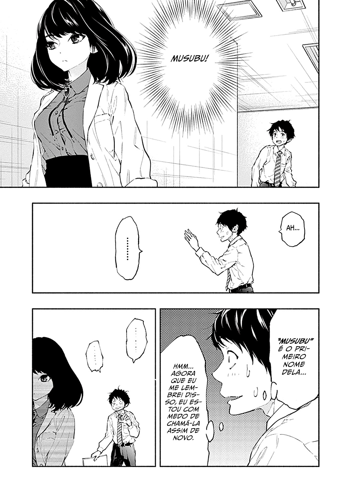 Asoko de Hataraku Musubu-san Capítulo 1