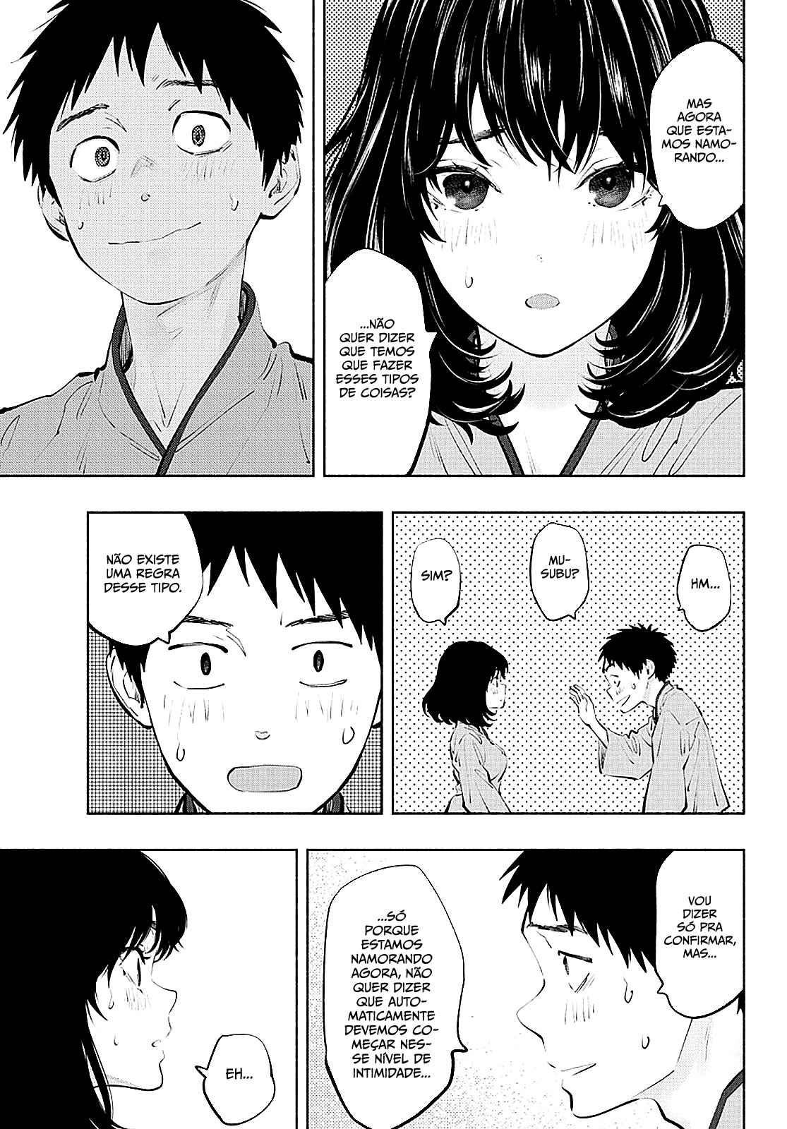 Asoko de Hataraku Musubu-san Capítulo 1