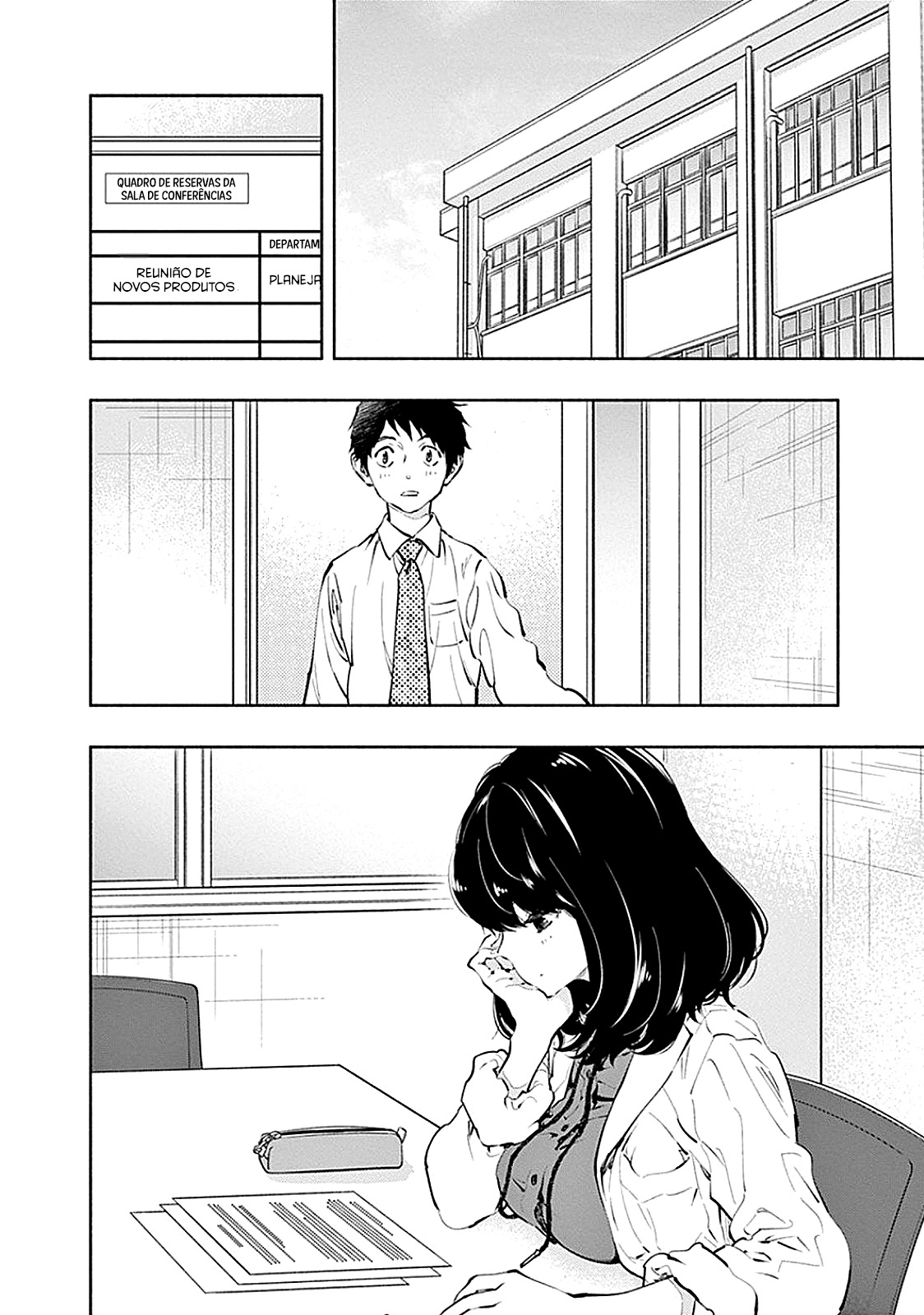 Asoko de Hataraku Musubu-san Capítulo 1