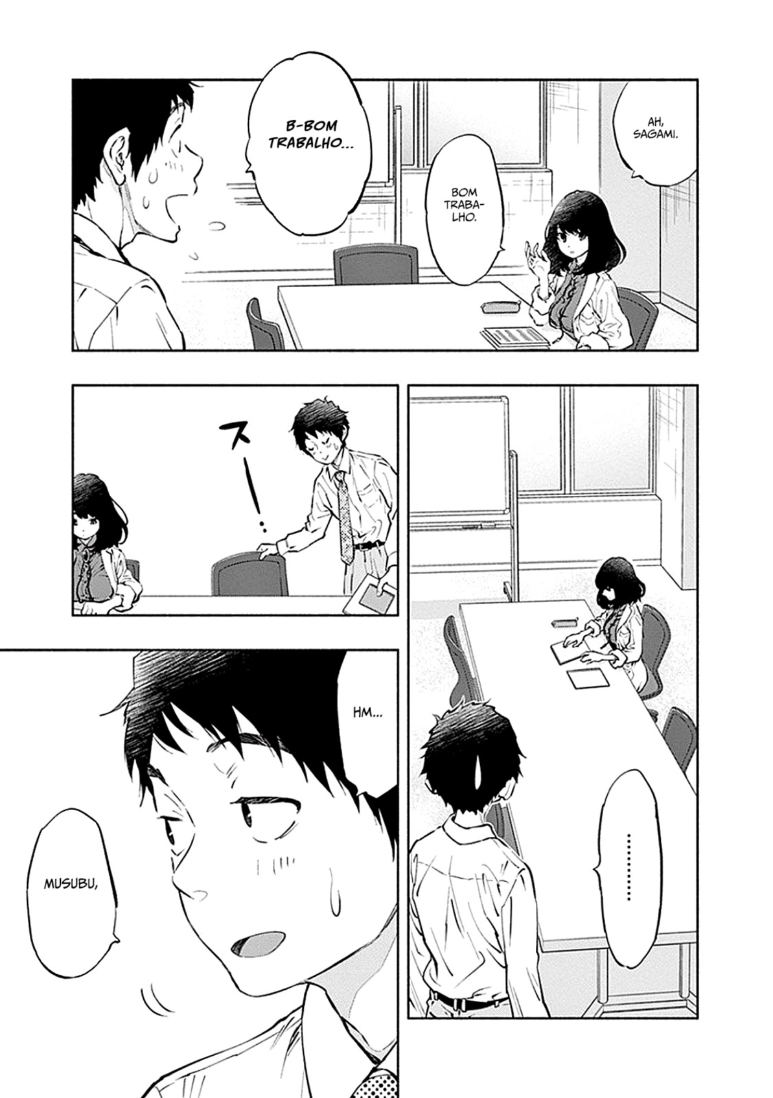 Asoko de Hataraku Musubu-san Capítulo 1