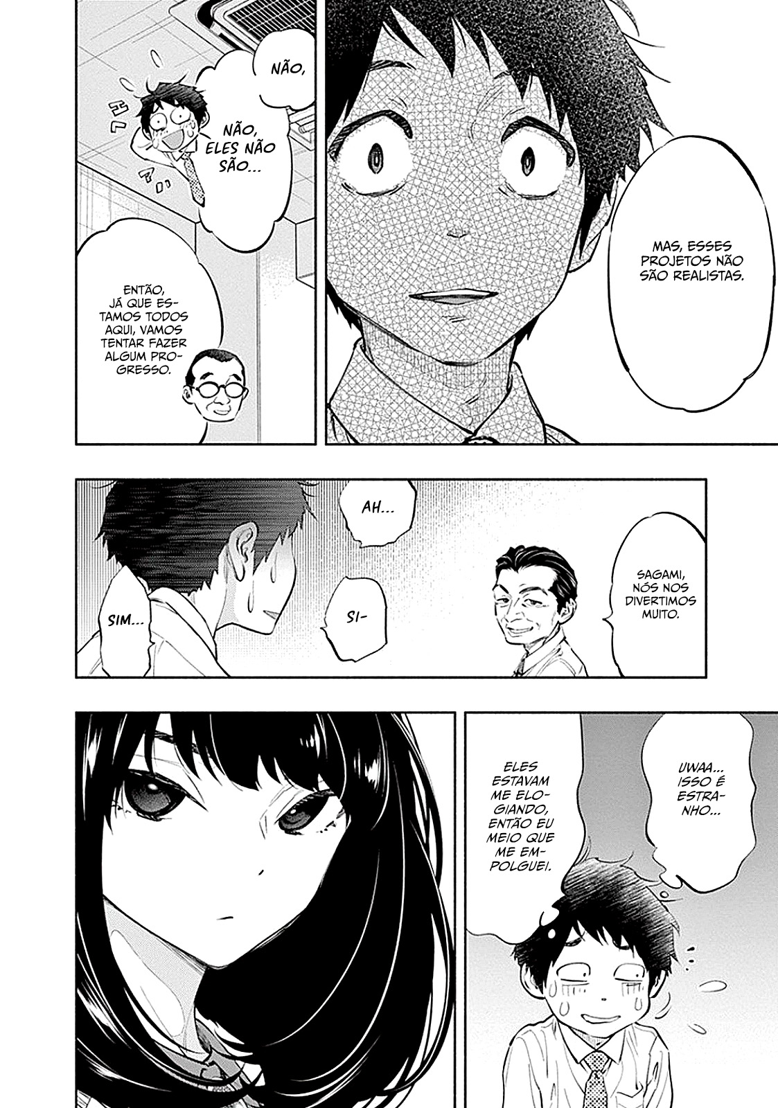 Asoko de Hataraku Musubu-san Capítulo 1